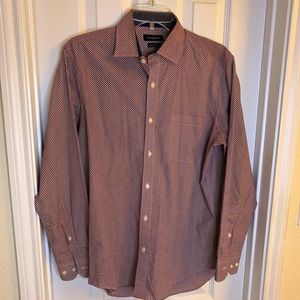 Ziggurat Brand Men Shirt. Size M 15 - 15 1/2.  32/33 Color: Checker pr…